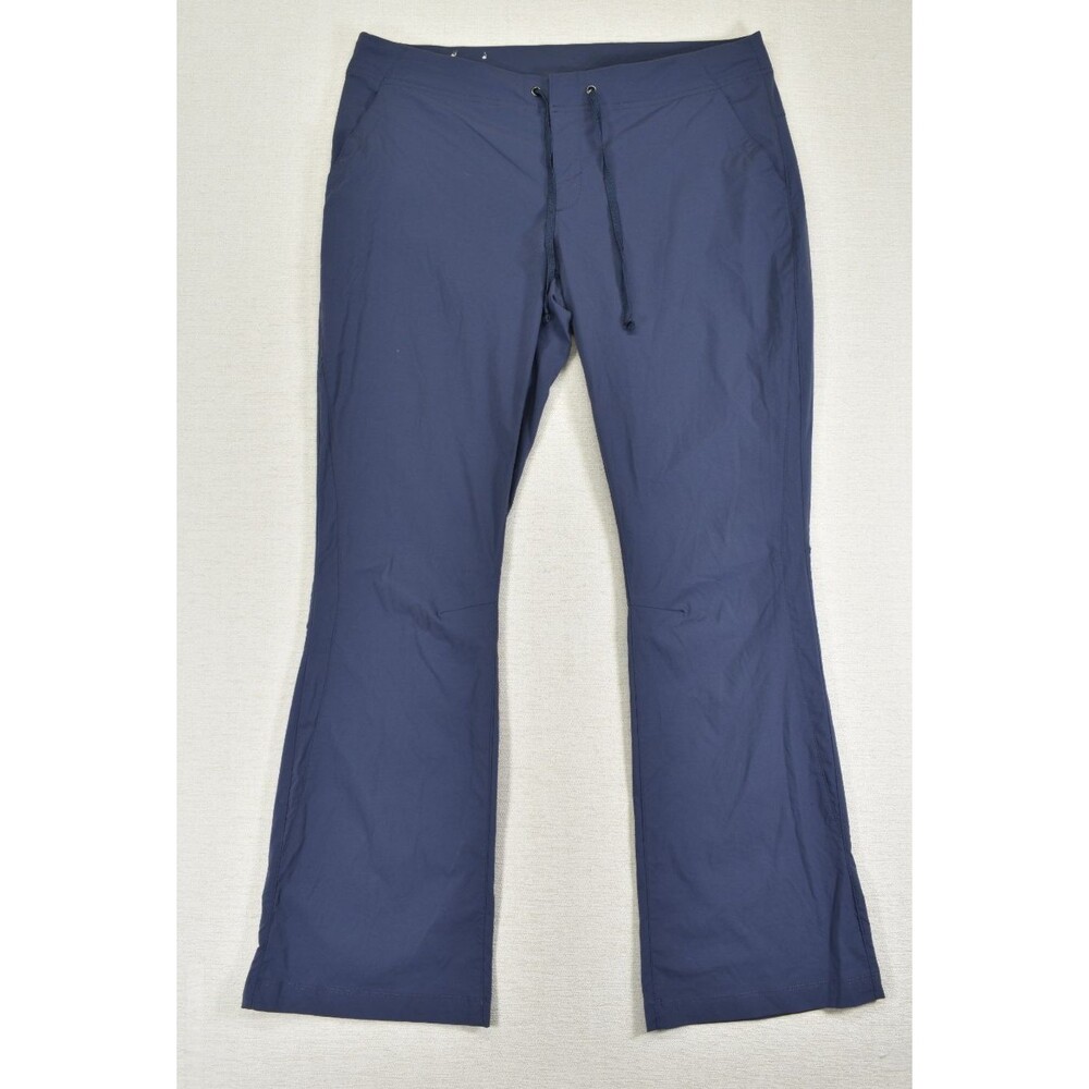 Columbia Womens Hiking Pants Dusty Blue Nylon Athleisure Quick Dry Outdoor 14